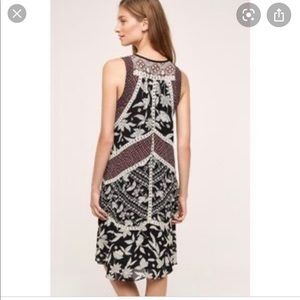 Anthropologie Floreat Grasslands Dress
